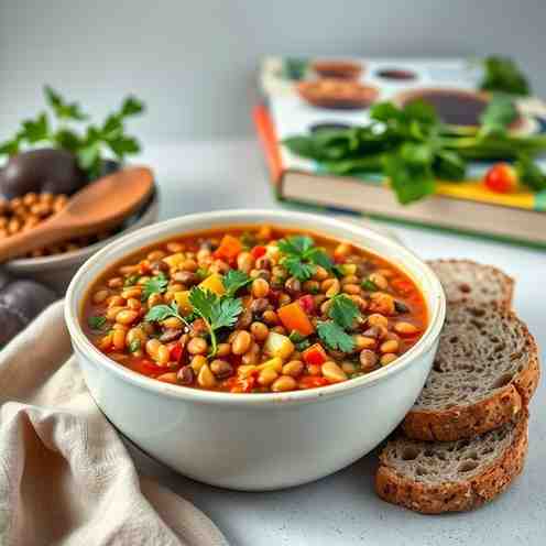 High-Protein Vegan Lentil Recipes - Easy One-Pot Soup